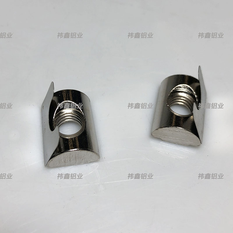 工業(yè)鋁型材配件彈片螺母 圖1