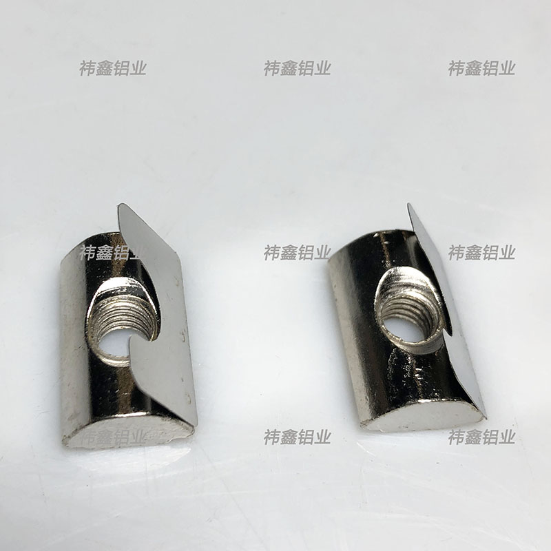 工業(yè)鋁型材配件彈片螺母 圖2